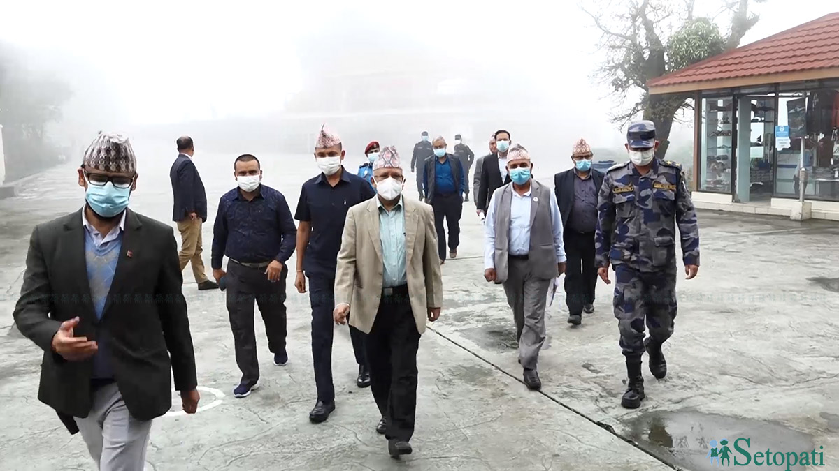 चन्द्रागिरिबाट माधव नेपालहरू सिधै निर्वाचन आयोग जाने