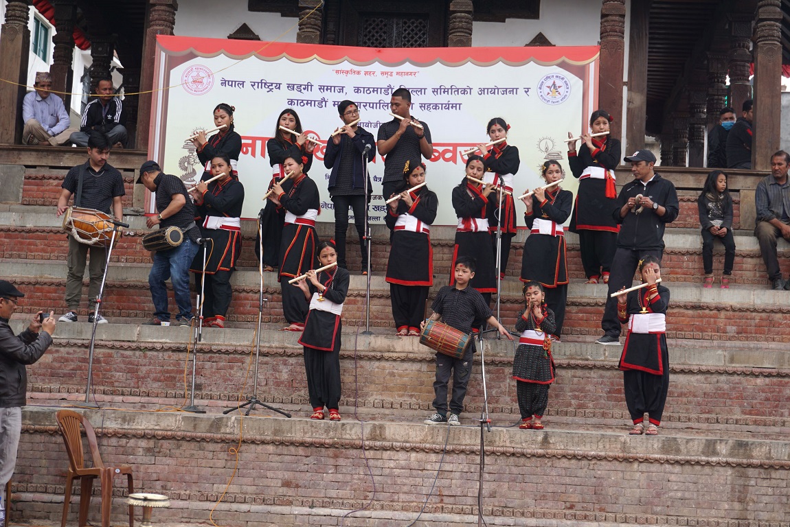 तिलोत्तमा गोल्डकपको उपाधि मनाङ मर्स्याङ्दी क्लबले जितेको छ। तस्बिर: भगवती पाण्डे/सेतोपाटी