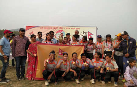 उपाधि विजेता एपिएफ टोली। तस्बिरः नारायण