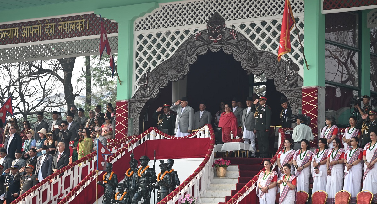 टुँडिखेलको घोडेजात्रामा राष्ट्रपति सहभागी