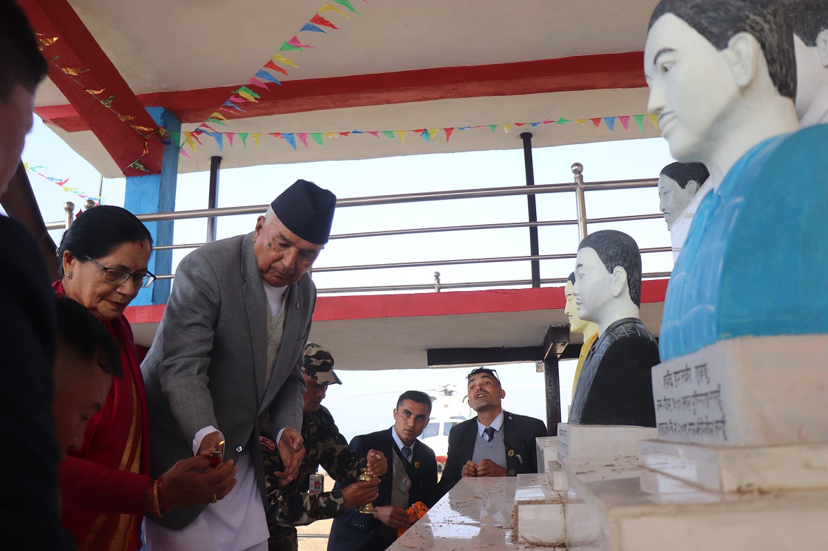 तस्बिर: राष्ट्रपतिको सचिवालय