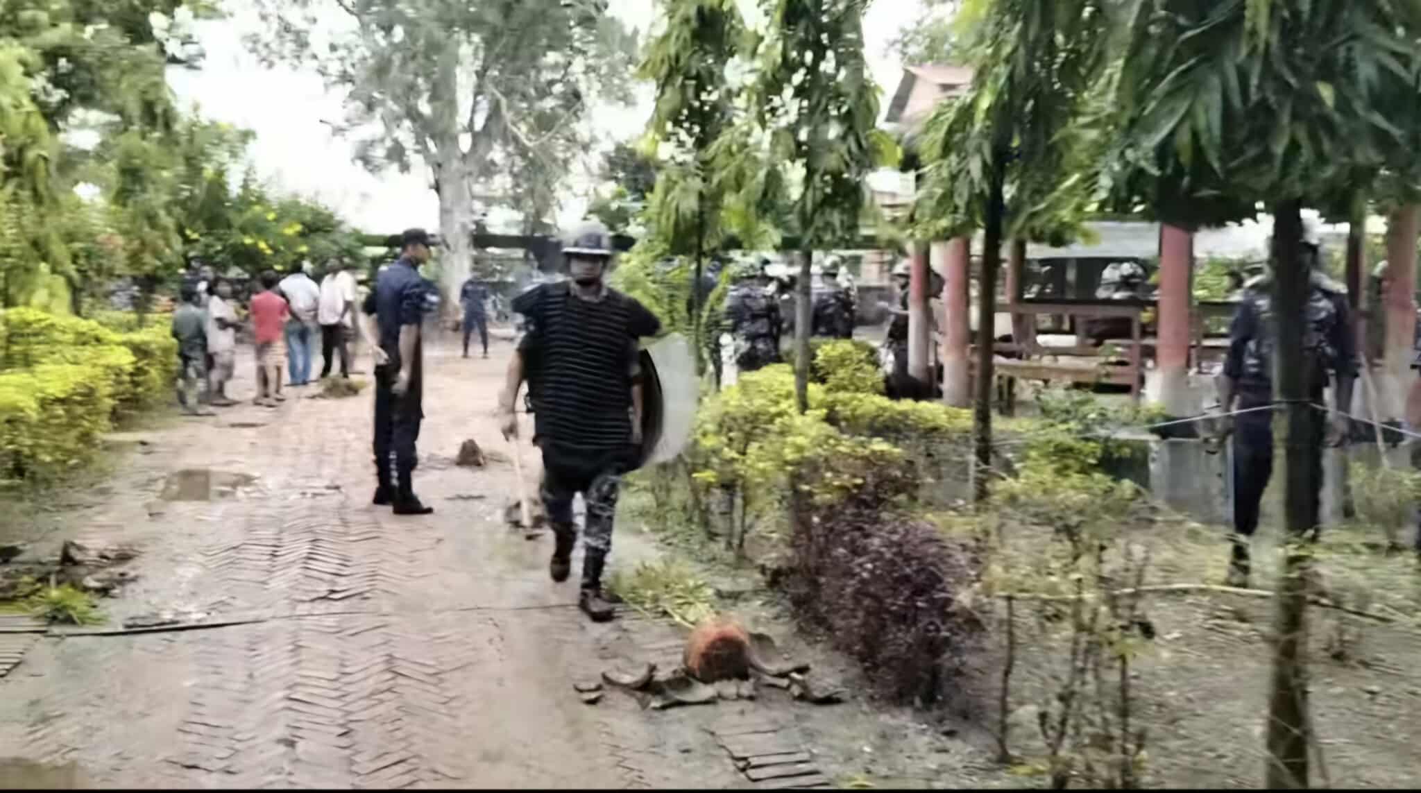 कैदी भगाउन खोजेपछि भएको झडपमा बाँकेमा ५ जनाको मृत्यु