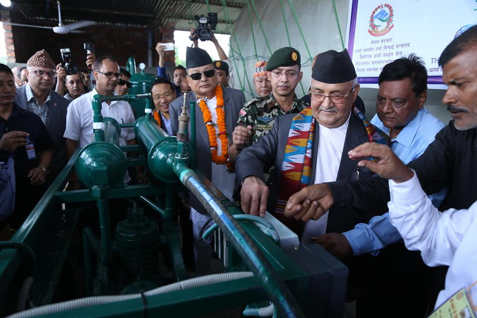 तस्बिरः प्रधानमन्त्री केपी ओलीको ट्विटर @PM_Nepal बाट