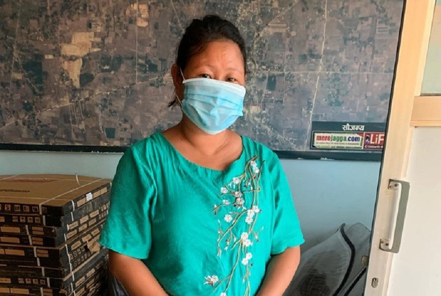 पक्राउ परेकी राई। तस्बिर: झापा प्रहरी