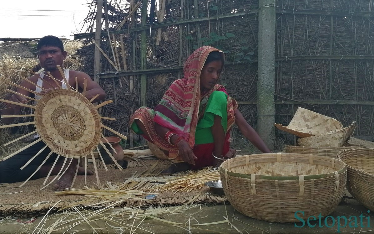 लुटन र रिता मरिक।