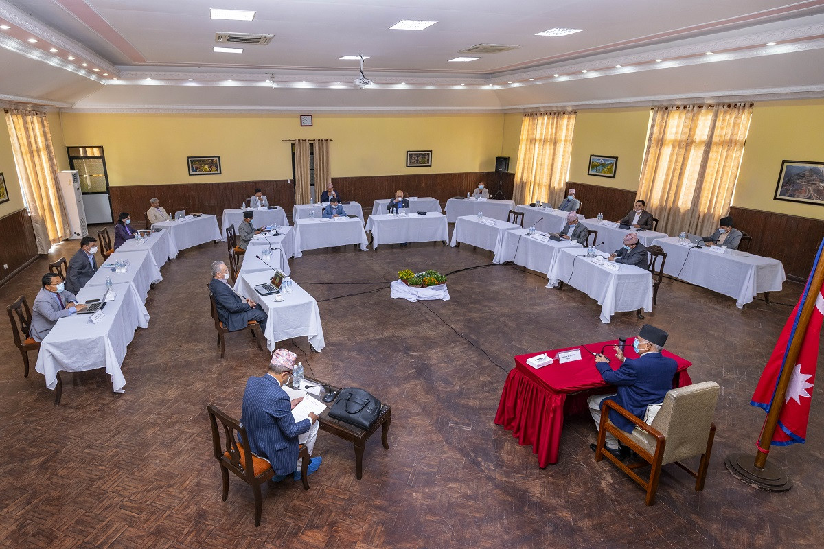 मन्त्रिपरिषद बैठक। फाइल तस्बिर