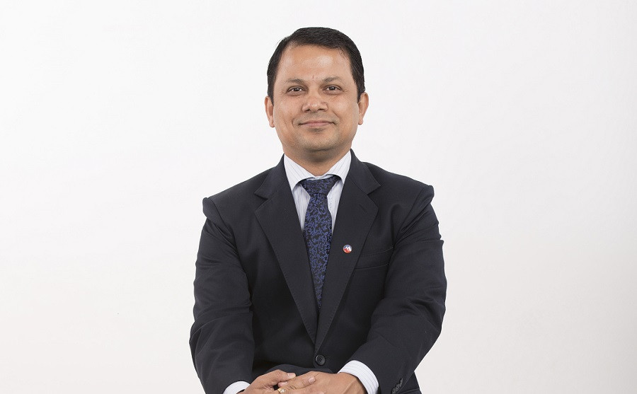 प्रधुम्न पोखरेल, सिइओ मुक्तिनाथ विकास बैंक।