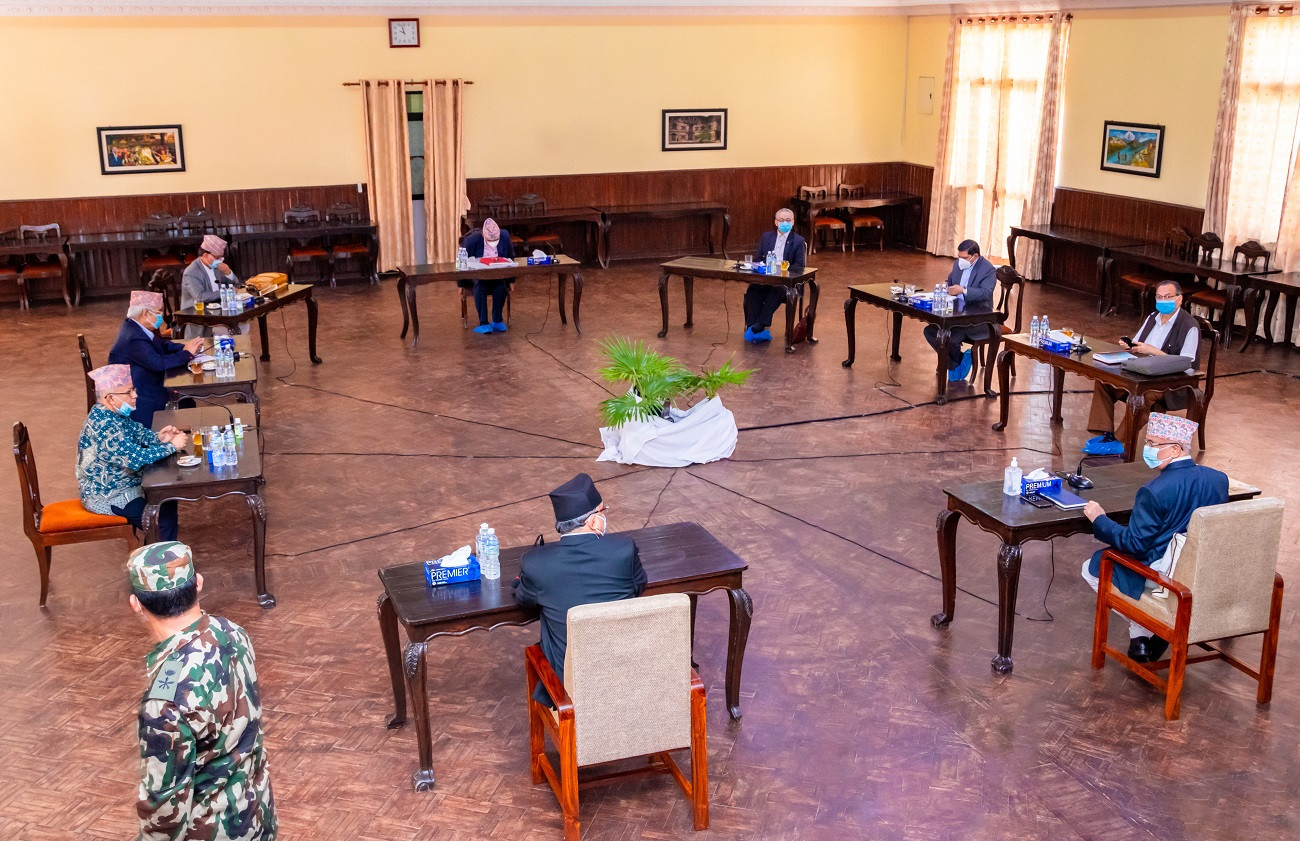 फाइल तस्बिर। सौजन्य : राजन काफ्ले/प्रधानमन्त्रीको स्वकीय सचिवालय