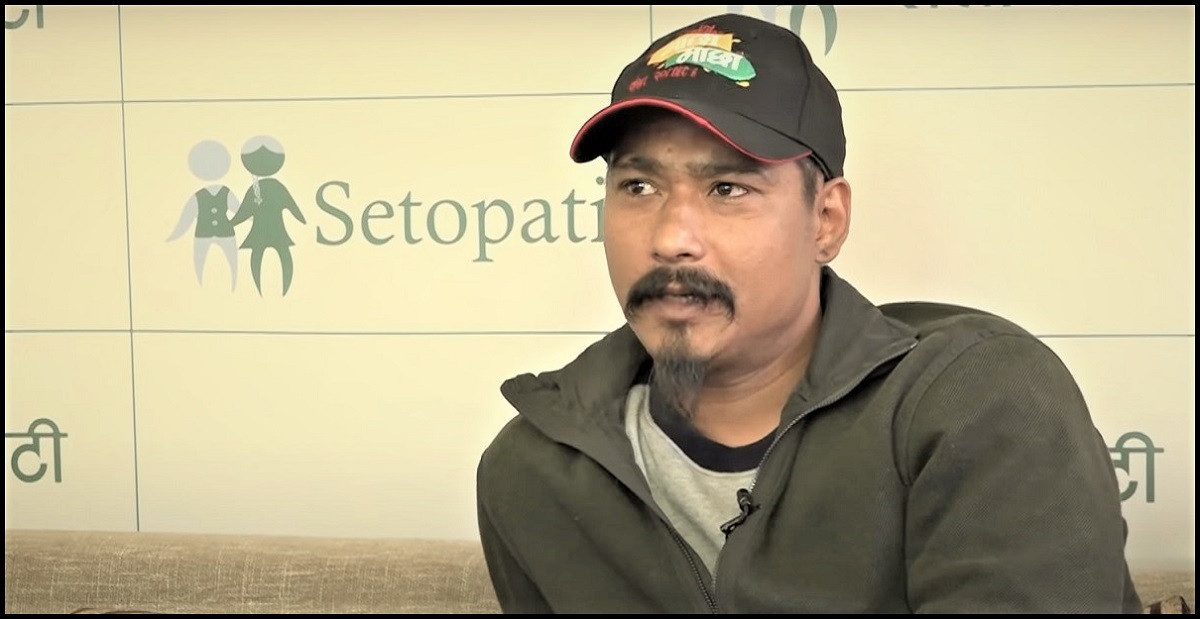 अभिनेता सौगात मल्ल। –फाइल तस्बिर