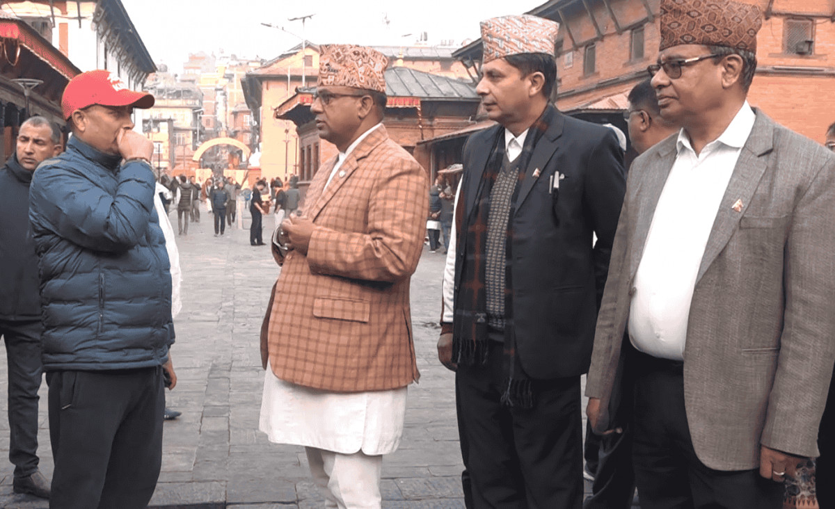 महाशिवरात्री तयारीबारे बुझ्न पर्यटन मन्त्री पाण्डे पशुपतिमा