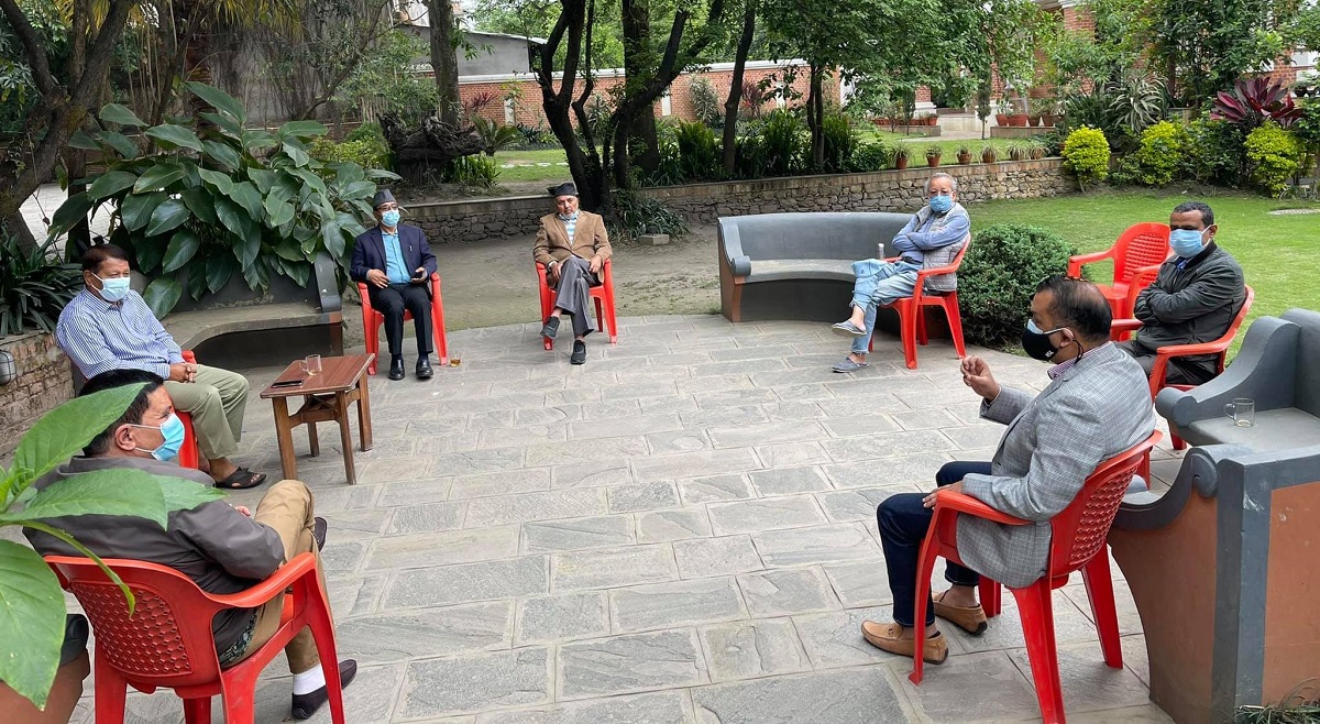 तस्बिर स्रोत: प्रकाशमान सिंहको सचिवालय।