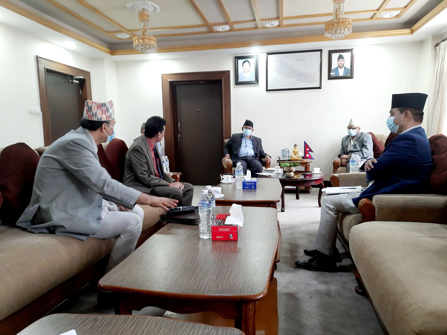 तस्बिर: गृहमन्त्रीको सचिवालय।