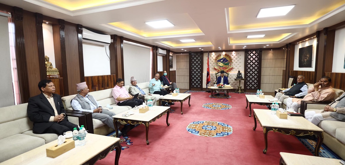 तस्बिर: प्रधानमन्त्रीको सचिवालय।