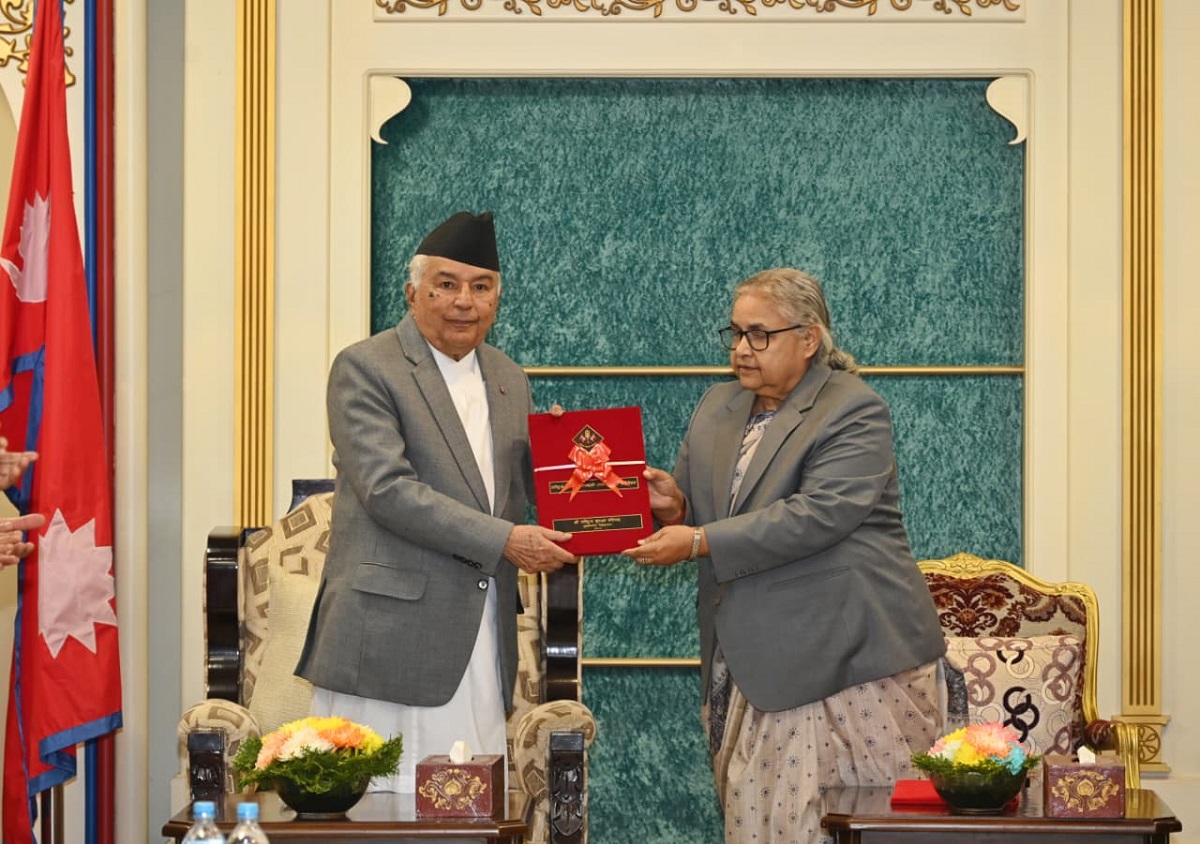 तस्बिर: राष्ट्रपति कार्यालय।