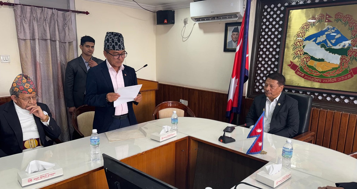 पाँच वटा माग राख्दै राप्रपाले कार्यवाहक प्रधानमन्त्री सिंहलाई बुझायो ध्यानाकर्षण पत्र (पूर्णपाठ)