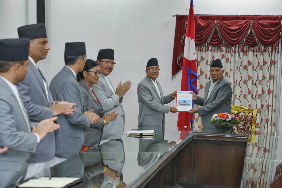 तस्बिर: राष्ट्रपतिको सचिवालय