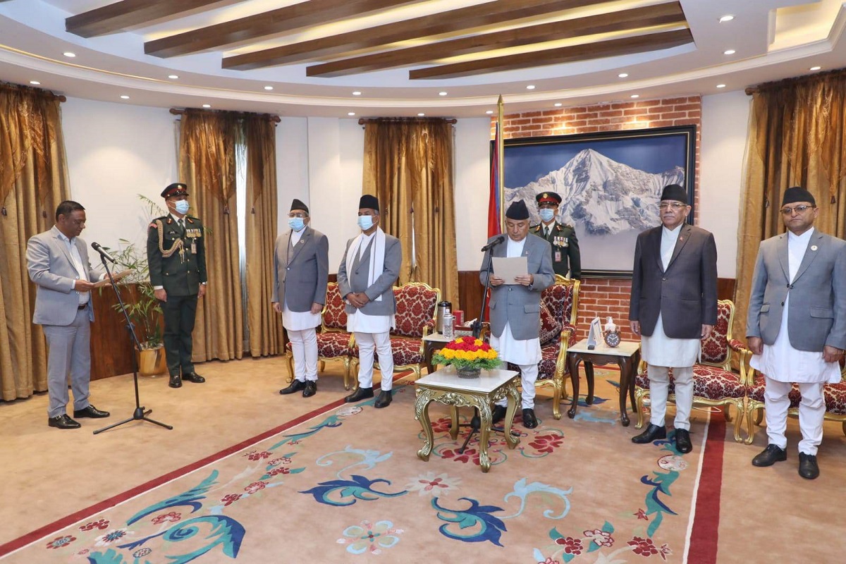 तस्बिर: राष्ट्रपतिको सचिवालय।