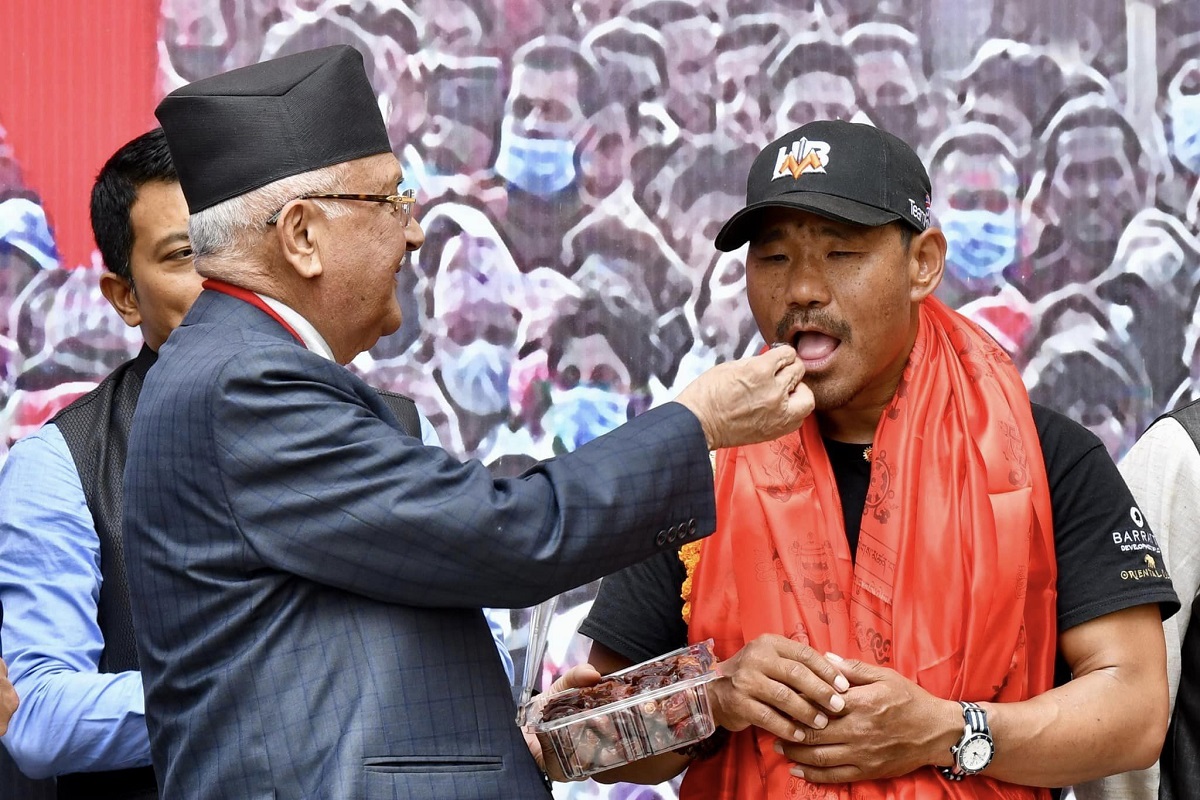 तस्बिर स्रोत: ओलीको सचिवालय।