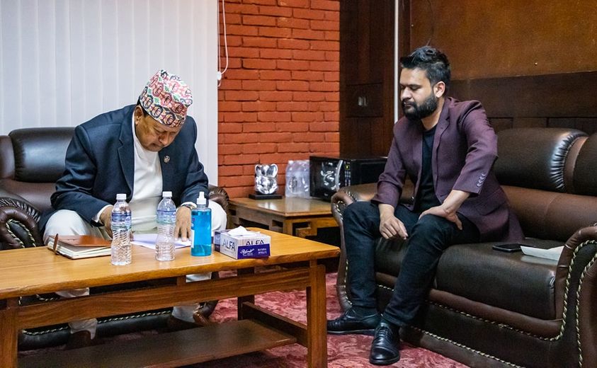 तस्बिर: मेयर बालेन शाहको फेसबुक पेज।