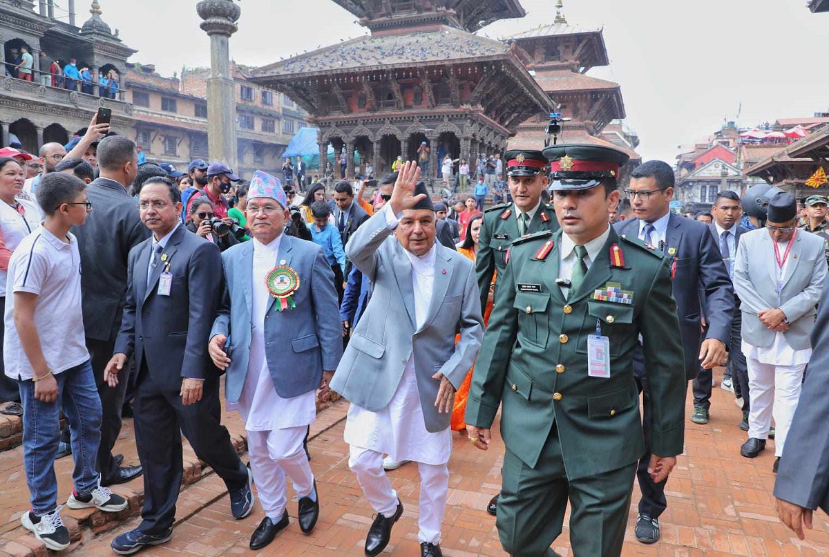 तस्बिर: राष्ट्रपतिको सचिवालय।