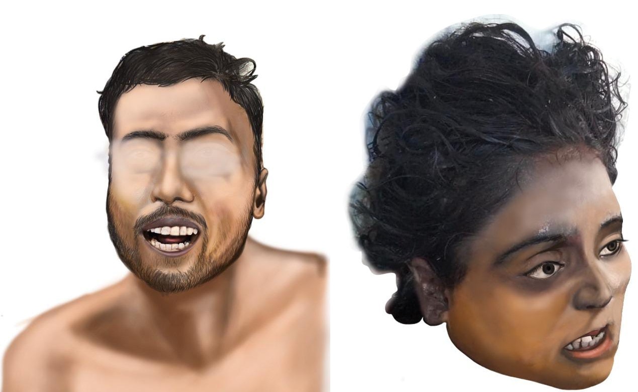 प्रहरीले सार्वजनिक गरेका स्केच।