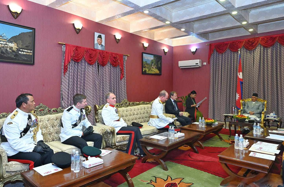 तस्बिर: राष्ट्रपतिको सचिवालय।