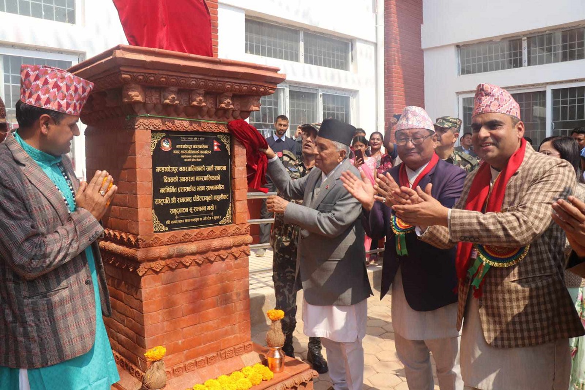 तस्बिर: राष्ट्रपतिको सचिवालय