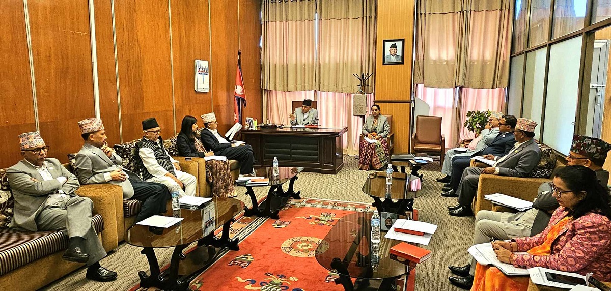 तस्बिर: राष्ट्रिय सभा अध्यक्षको सचिवालय