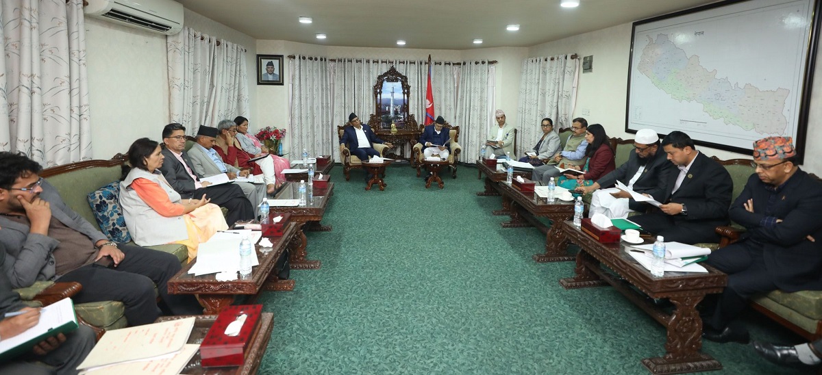 तस्बिर: सभामुखको सचिवालय