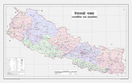 नेपालको नयाँ राजनीतिक नक्सा