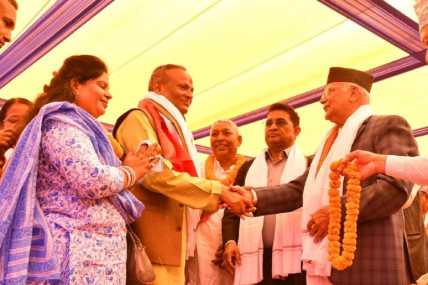 तस्बिर: ओलीको सचिवालय।