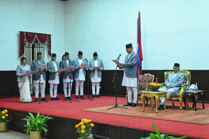 तस्बिर: राष्ट्रपतिको सचिवालय।