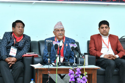 तस्बिर: ओलीको सचिवालय