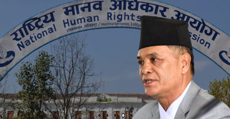 चोलेन्द्रबारे बुझ्न गएको मानवअधिकार आयोगलाई गेटबाहिर रोकेर प्रहरीले मिच्यो संविधान र कानुन