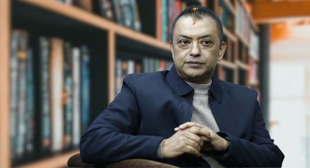 सभापतिले नाम मात्रको कार्यवाहक दिनुभयो, शक्तिको अभ्यास आफैले गर्नुभएको छ: गगन थापा