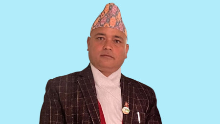 प्रमुख सचेतक नन्दप्रसाद न्यौपाने। फाइल तस्बिर।