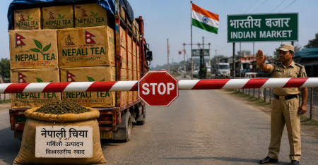 भारतको नयाँ नियमले नेपाली चिया निर्यात एक सातादेखि ठप्प