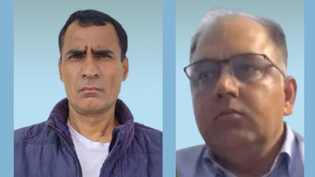 सानु भण्डारी र केशव दुलाल।