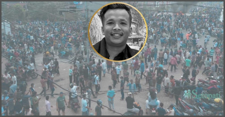 घाँटीमा गोली लागेको थियो २५ वर्षका धिरजलाई