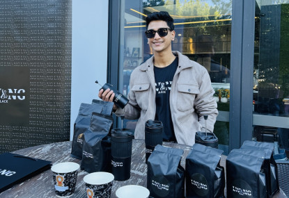 २५ वर्षीय आर्यनले पाँच देशमा फैलाइसके 'ल्वाङ ब्ल्याक'