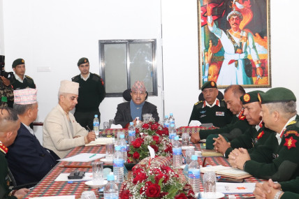 तस्बिर: उपप्रधानमन्त्री खड्काको सचिवालय