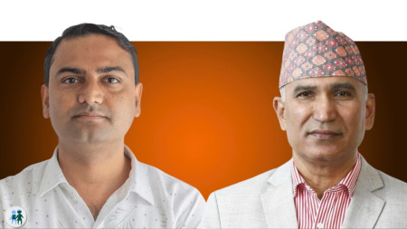 १८ वर्षअघि बाबुसँग, अहिले छोरासँग प्रतिस्पर्धा गर्दै विष्णु पौडेल