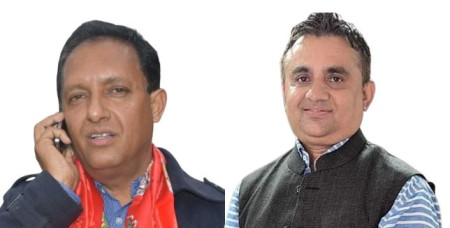 गोविन्द भट्टराई र दीपक भट्टराई। फाइल।