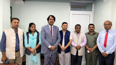 तस्बिर: सिके राउतको ट्वीटरबाट।