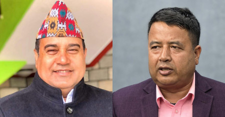 इन्द्रलाल सापकोटा र महेश बस्नेत