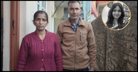 १९ वर्षीया निखिता घरको छतबाट प्रदर्शनी हेर्दै थिइन्, छातीमै लाग्यो गोली