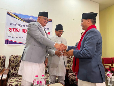 तस्बिर- मुख्यमन्त्रीको सचिवालय