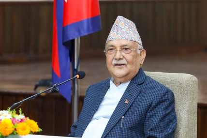तस्बिर: प्रधानमन्त्री ओलीको सचिवालय