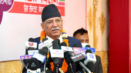 तस्बिरः प्रचण्डको सचिवालय।