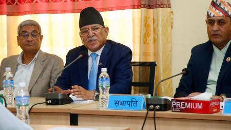 तस्बिरः प्रचण्डको सचिवालय।